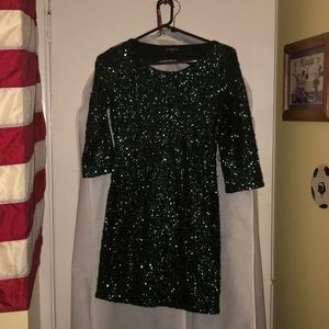 Express Mini Sequin Dress